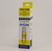 чернила Epson 101/103 (L1110/3xxx/4xxx/5190/6160/6170/6189), 70 мл, Yellow, Ink-mate (в упаковке)