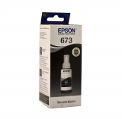 Чернила оригинальные Epson T6731 (L800/1800), 70 мл, Black