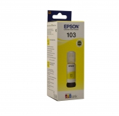 чернила оригинальные Epson 103 (L3100/L3110/L3150), 65мл, Yellow