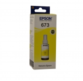 Чернила оригинальные Epson T6734 (L800/1800), 70 мл, Yellow