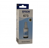 Чернила оригинальные Epson T6735 (L800/1800), 70 мл, Light Cyan