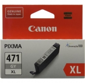 Cтруйный картридж  Canon CLI-471GY XL Original