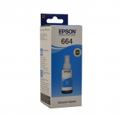 Чернила оригинальные Epson T6642 (L100/110/200/210/300/350/355/550), 70 мл, Cyan